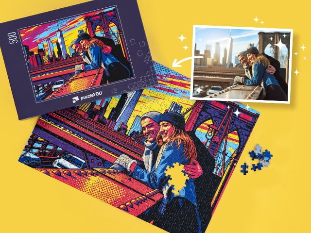 Fotopuzzle AI Art - Pop Art