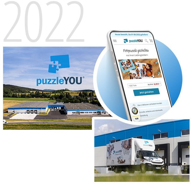 2022 erfolgte die Umfirmierung der puzzle & play GmbH in die puzzleYOU GmbH