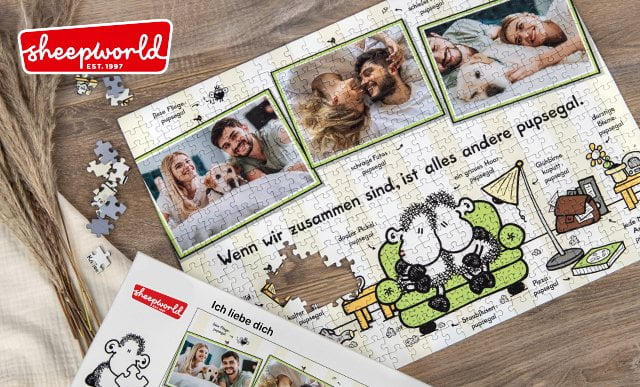 sheepworld-Puzzle zu Ostern