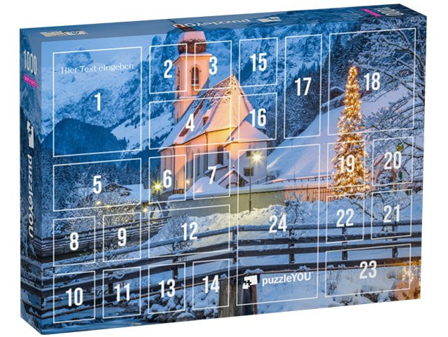 Regionale Puzzle-Adventskalender