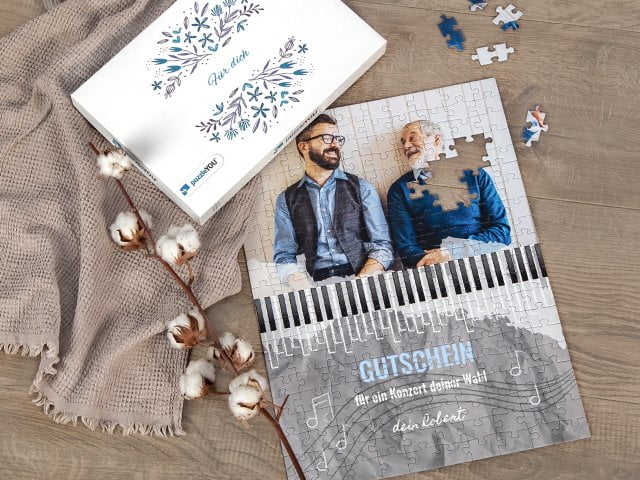 Gutschein-Puzzle