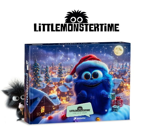 Puzzle-Adventskalender Littlemonstertime