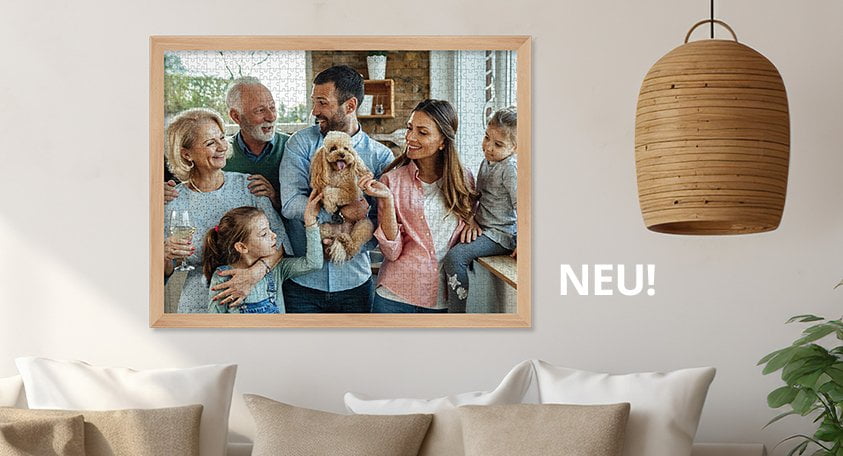 Rahmen 1000 Teile Puzzle & SMART SORTED®