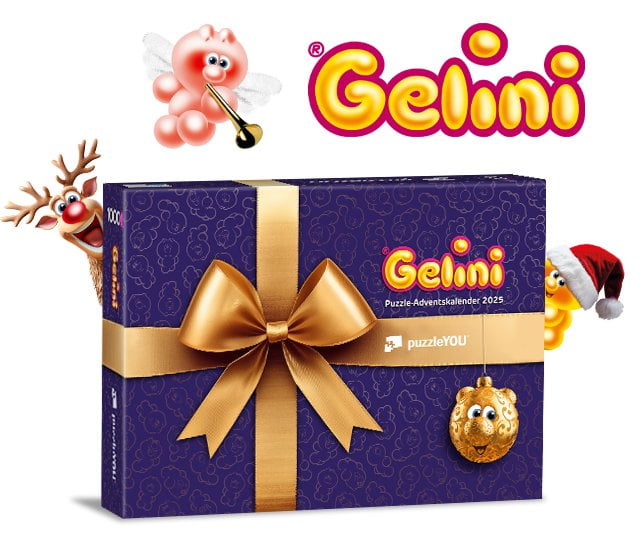 Puzzle-Adventskalender Gelini
