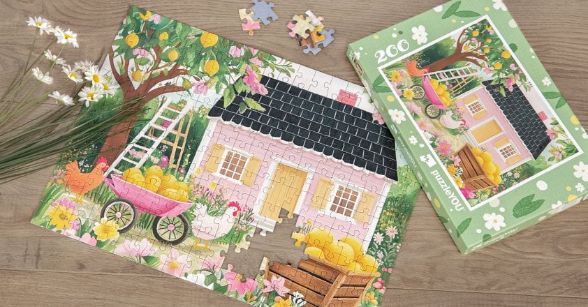 Puzzle-Motive für Kinder
