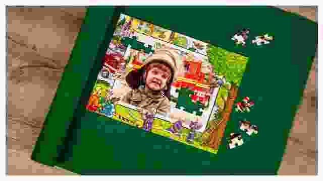 Puzzle-Matte für Feuerwehr-Kinderpuzzles