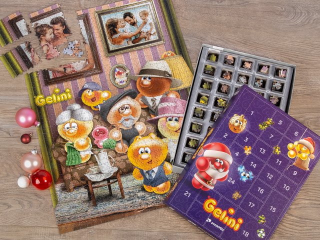 Gelini Adventskalender mit deinen Fotos