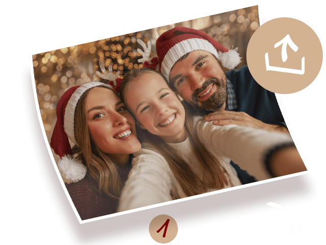 Puzzle-Adventskalender gestalten Step 1