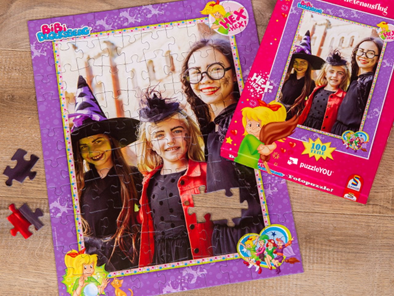 Bibi Blocksberg Puzzle für Kinder