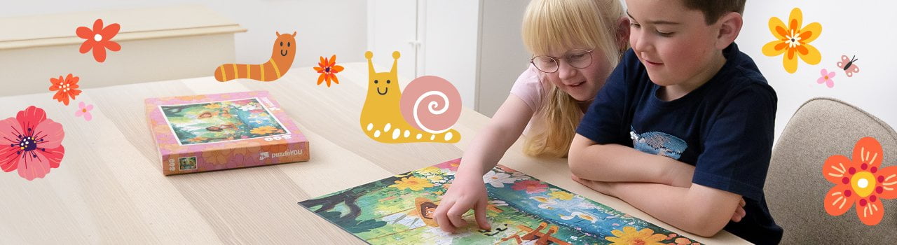 Puzzle für Kinder für alle Altersstufen