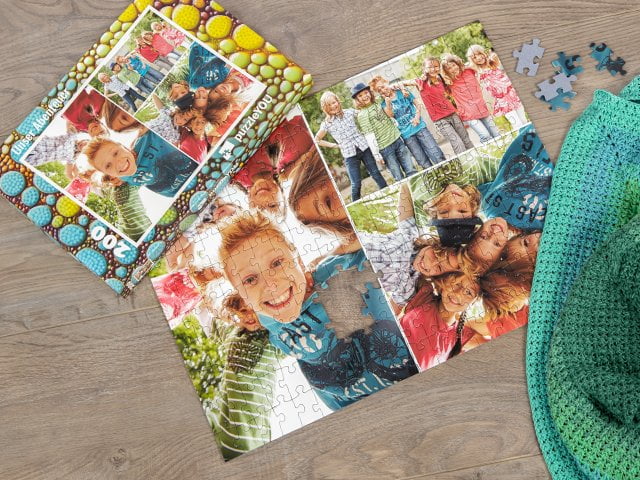 Fotopuzzle-Collage selbst gestalten