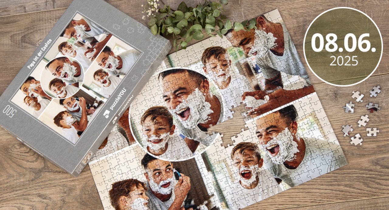 Fotopuzzle zu Valentinstag