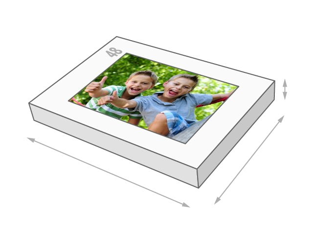 Schachtel-Größe Fotopuzzle 48 Teile