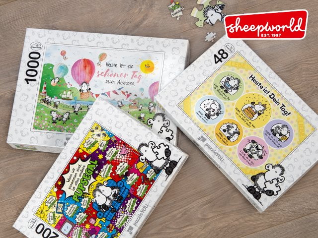 sheepworld Puzzle-Kollektion
