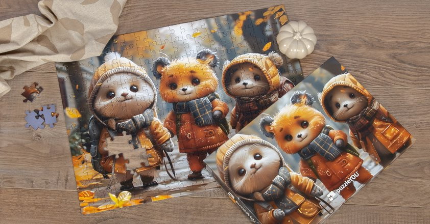 Puzzle-Motive für Kinder