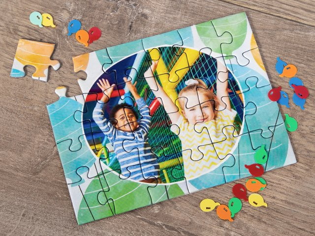 24 Teile Puzzle selbst gestalten
