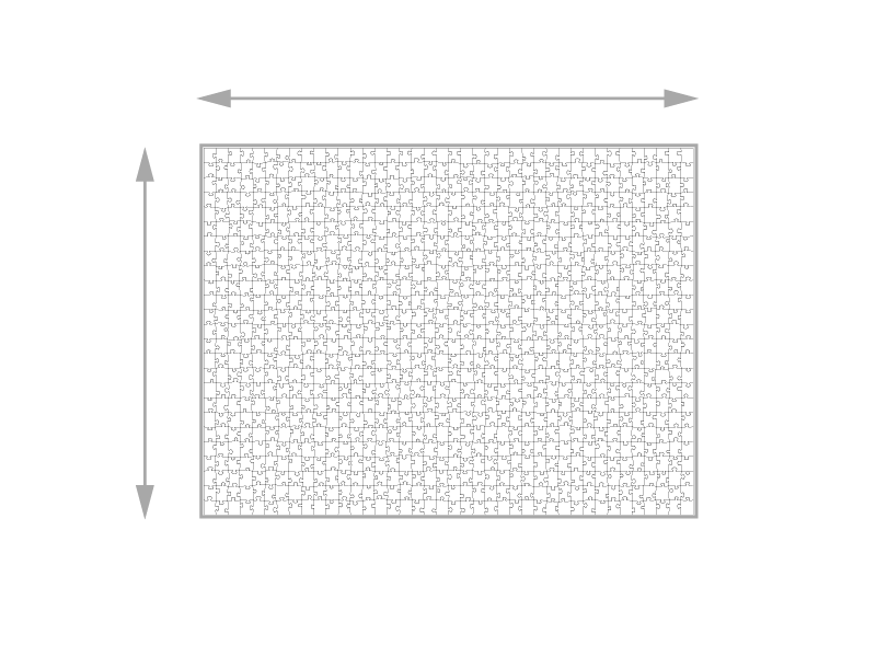 gelegte Größe Puzzle 1000 Teile XXL