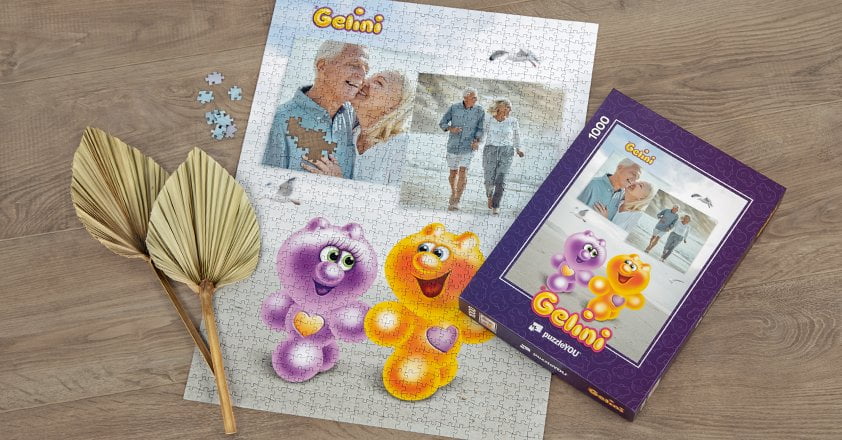 Gelini Fotopuzzle mit eigenen Bildern