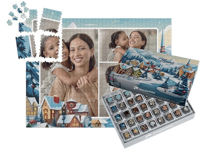 puzzleYOU Puzzle-Adventskalender Layout