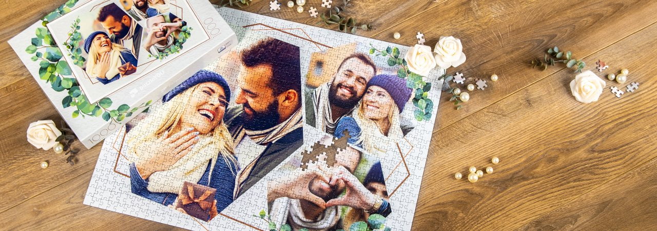 Fotopuzzle-Collage Freunde