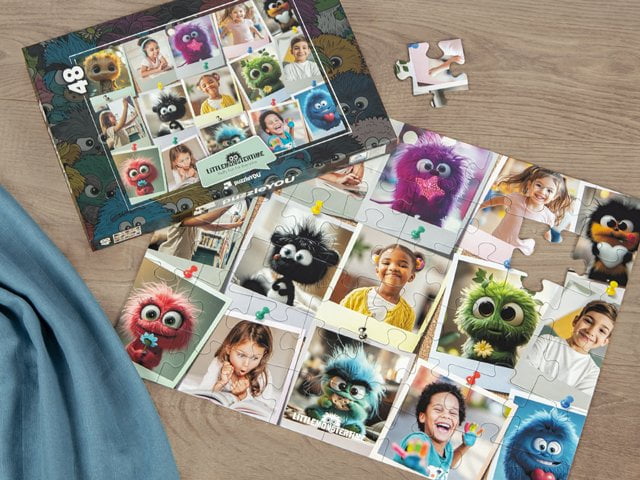 Littlemonstertime Fotopuzzle mit deinen Lieblingsbildern