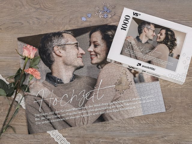 Sprüche Puzzle zur Hochzeit